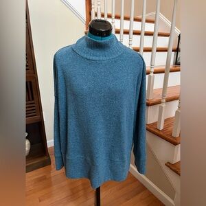 Dunnes Blue Turtleneck Sweater